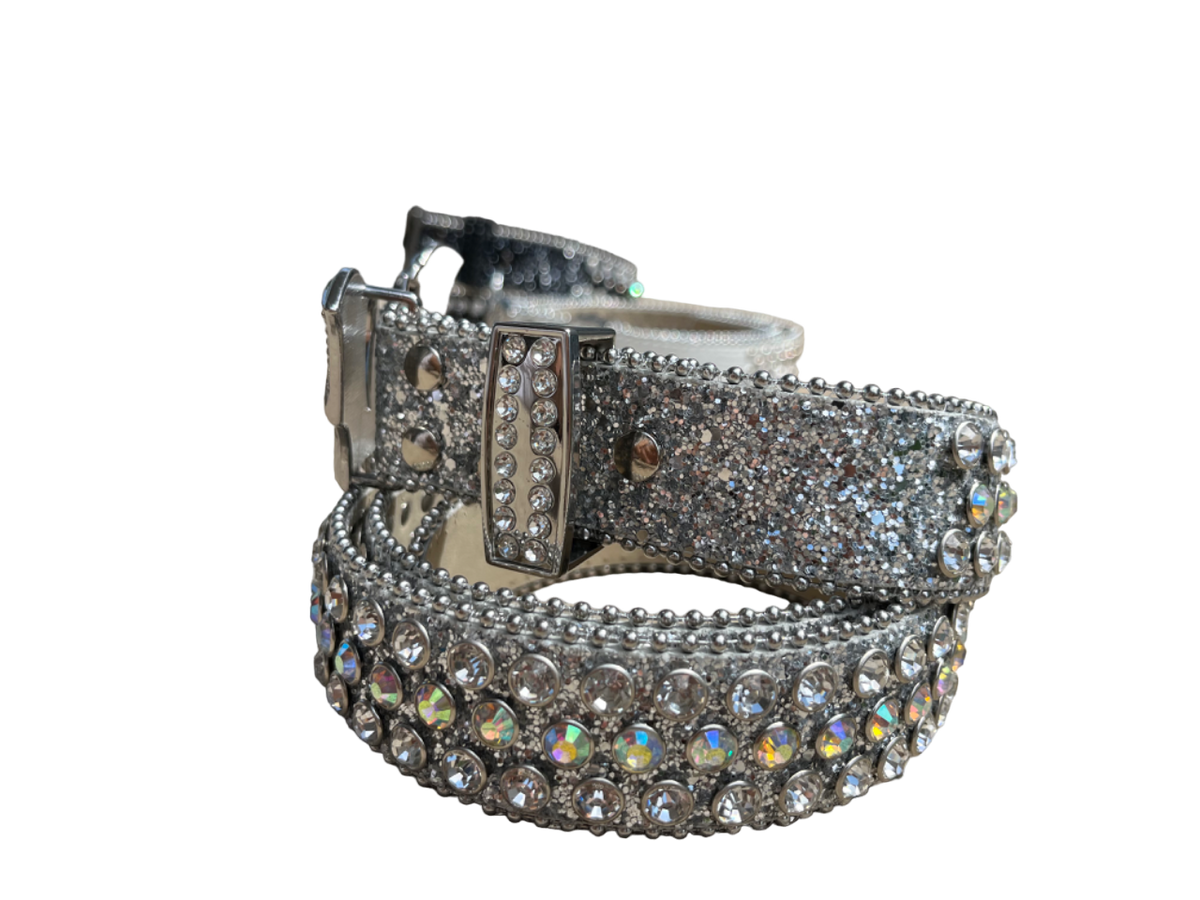Opium heart belt [silver]